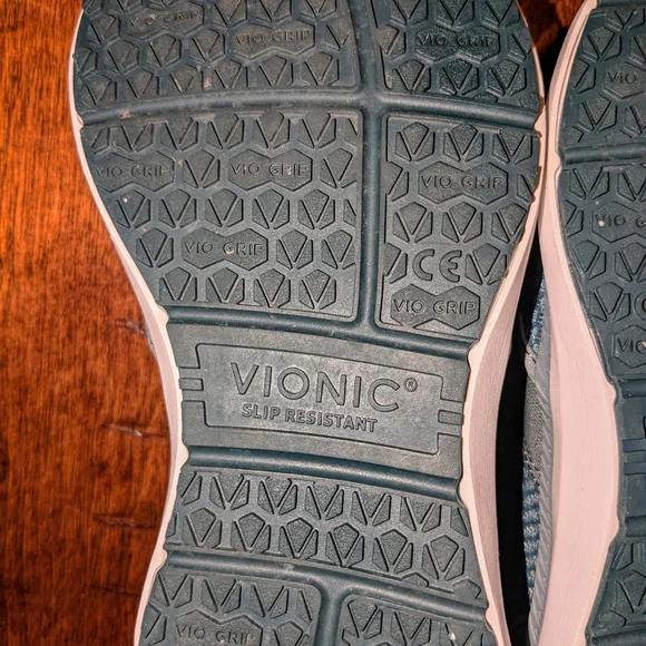 Vionic Womens Julianna Sz 5 Sage Green Slip-on Sneaker Mesh Work Shoe Comfort - Picture 7 of 12